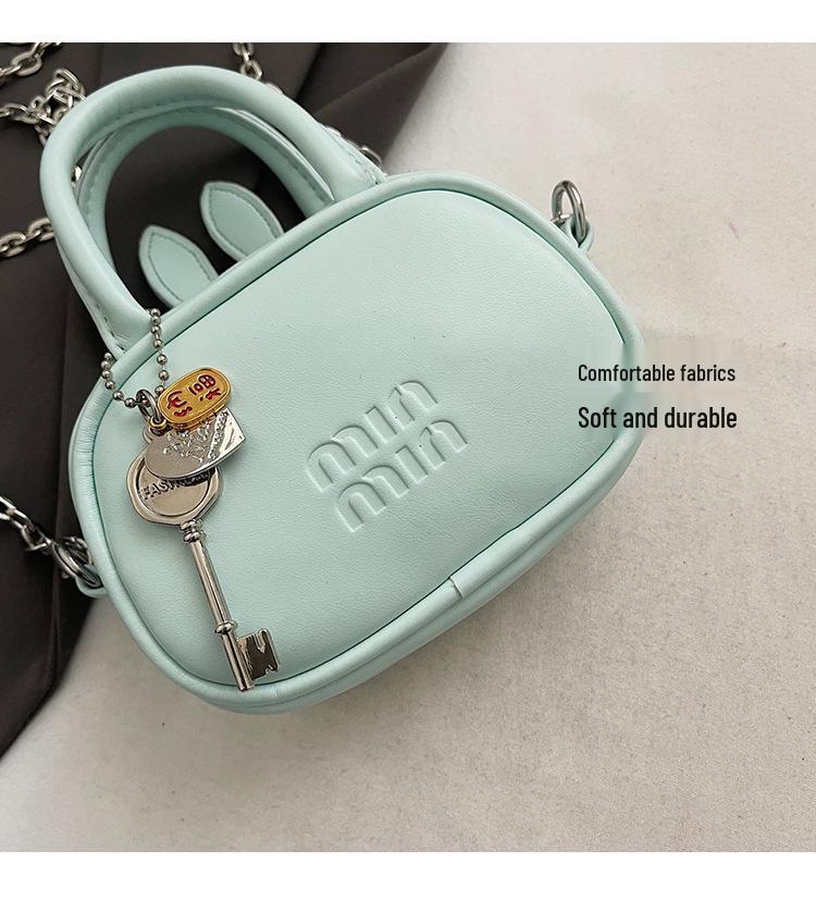 2025 Frühling Damen Stilvolle Mini-Handtasche - Schlichte, vielseitige Umhänge- & Schultertasche