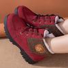 New Thickened Snow Boots Non-slip Middle-aged and Elderly Mother Cotton Shoes Women's 2025 Winter Thermal Shoes Women's High-top Cotton Shoes