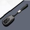 Carbon Style Abs Car Key Case Full Cover Fob For Geely Ex2 Geome Galaxy  Light Star Wishes Exploration Youth Version