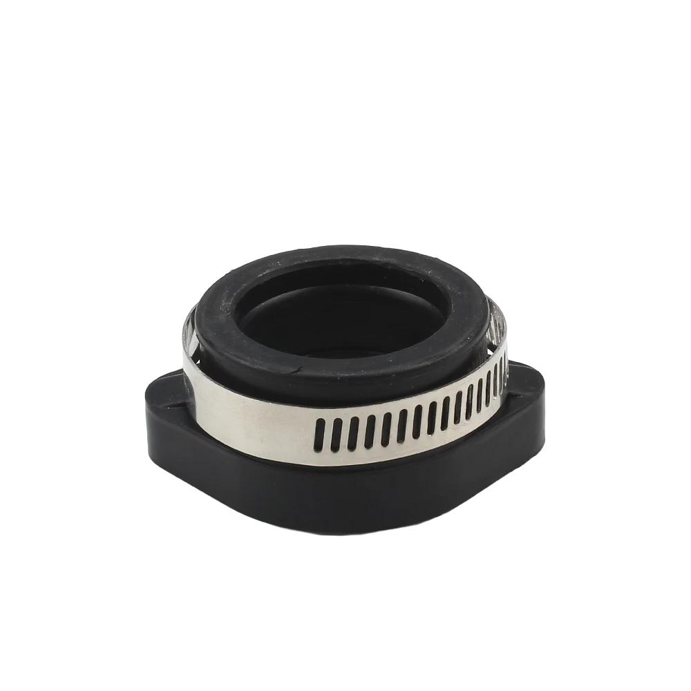 Motorcycle Carburetor Adapter Inlet Carb Intake Mainfold Boot Rubber Pipe For MIKUNI VM24 OKO KOSO KEIHIN PE28mm Pit Dirt Bike