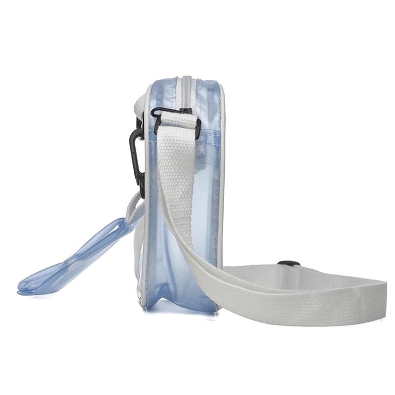 Casual Pvc Transparent Clear Women Mini Crossbody Bags Shoulder Bag Handbag Jelly Small Phone Bags With Card Holder