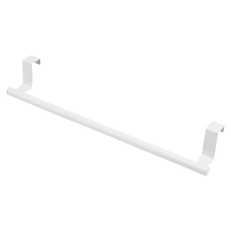 Wall-Mounted No-Drill Towel Rack, Stainless Steel Hanger for Cabinets and Doors