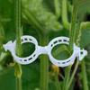100/200/300Pcs Plant Support Clips Reusable Plant Binding Clip Tomato Trellis Clips for Vine Vegetables Grow Upright Healthier