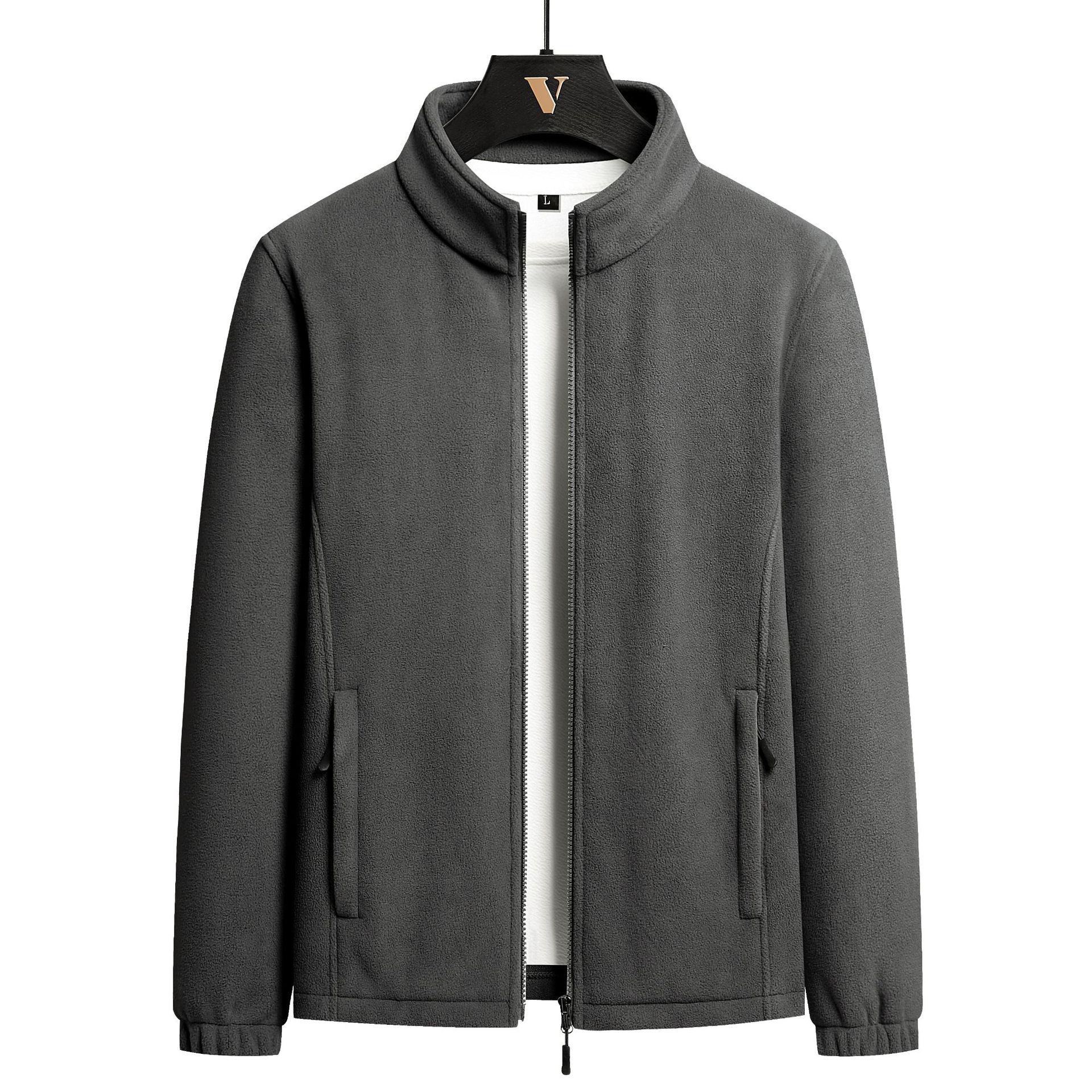 Men s and Women s Sherpa Fleece-Lined Loose Hoodie - Trendy European & American Style, Best-Selling Design. M [European, 4 Pockets]