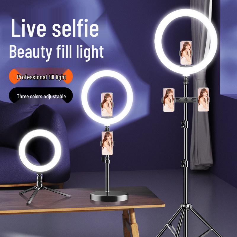 Desktop Fill Light for Streamers and Beauty Photography - Ideal for Indoor Selfies and Live Broadcasts
