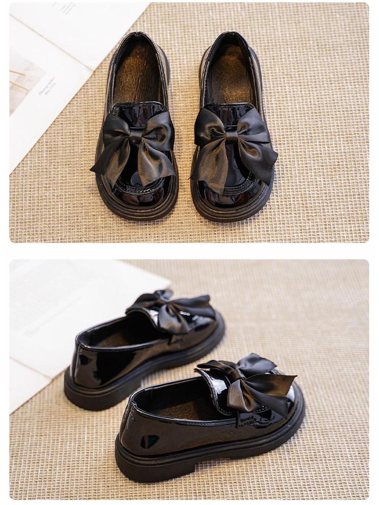 Mädchen Leder Prinzessin Ballerinas: Lässige Frühjahrs-/Herbstschuhe für Studenten