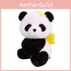 Plush Panda Toy With Soft Polyester Filling For Kids Birthday Gift