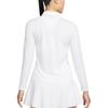 Nike Polo Shirts Women's White Polo Collar Moderate Straight Fit DH2317-100