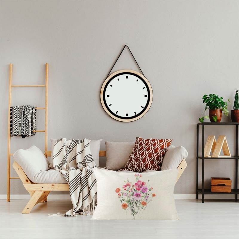 Spring Pillow Cover Farmhouses Pillowcases 30x50cm Floral Plant Decorative Cushions Case Waist Pillowcase for Sofa Couch