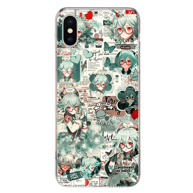 Genshin Impact Game Cover Phone Case For Apple iPhone 11 12 13 14 Pro 7 XR X XS Max 6 6S 8 Plus + Mini 5 SE Print Soft Cover