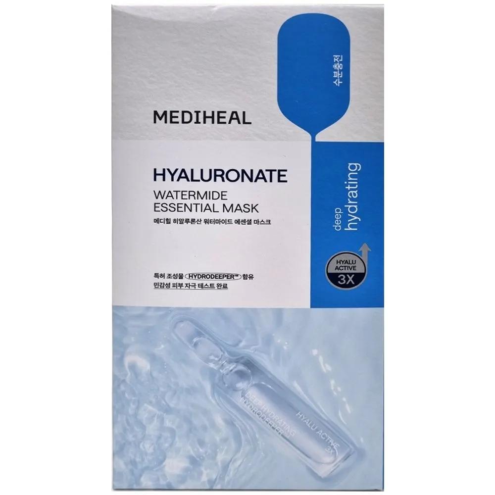 Mediheal Hyaluronic Acid Watermide Essential Mask 10 Sheets 1 Box