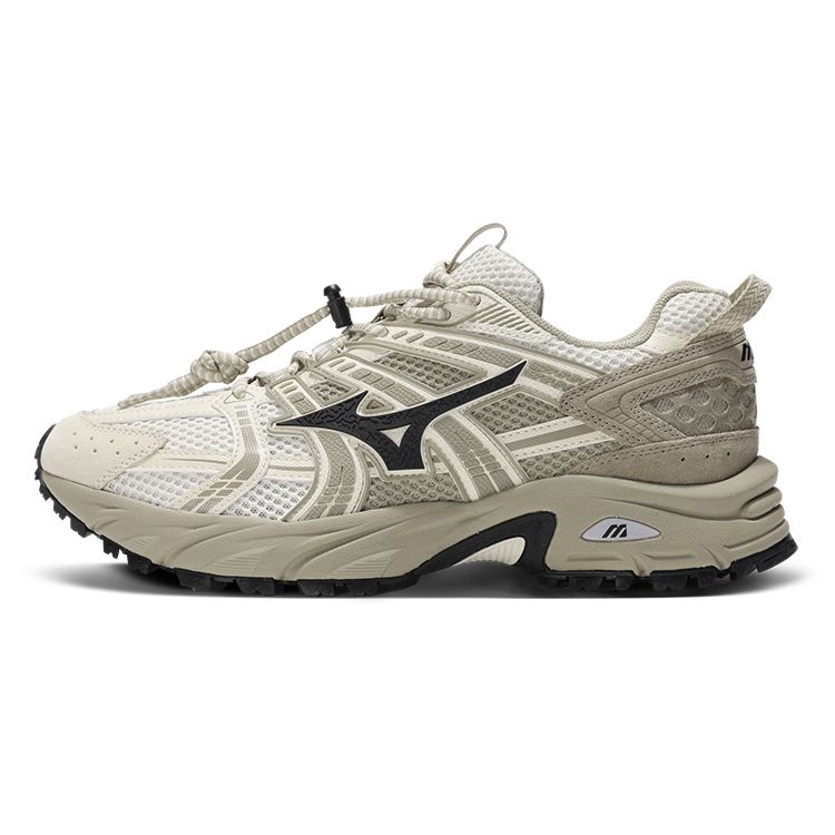 Mizuno Unisex Retro Casual Sneakers Beige White D1GH240903 36