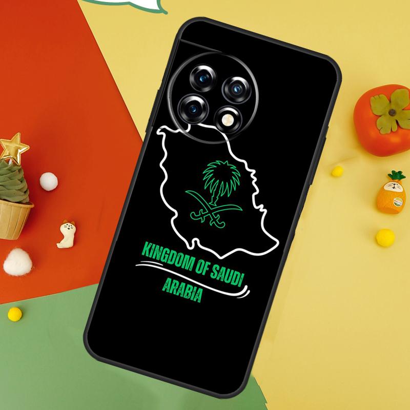 Kingdom of Saudi Arabia Flag Case For OnePlus 9 10 Pro 11 12 13 15 13T 13R 12R 10T 8T Nord 5 CE 2 3 4 Lite N20 N30 Cover