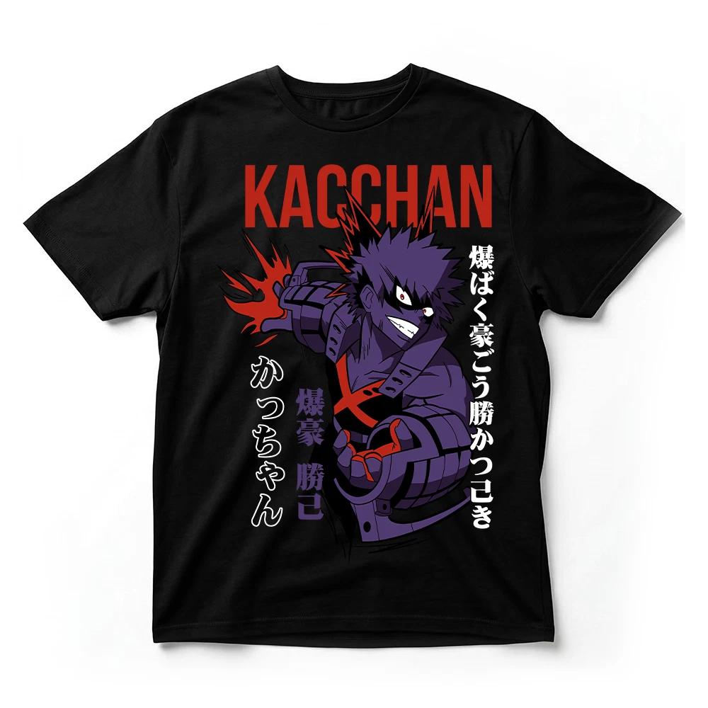 Kacchan Bakugo Anime T Shirt My Hero Academia Graphic Tee UK S