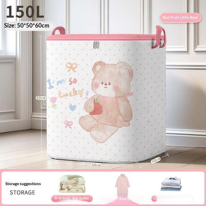 With Handles Quilt Clothes Storage Bag Large Capacity Storage Containers Clothes Storage Bins Dustproof Clothes Organizer