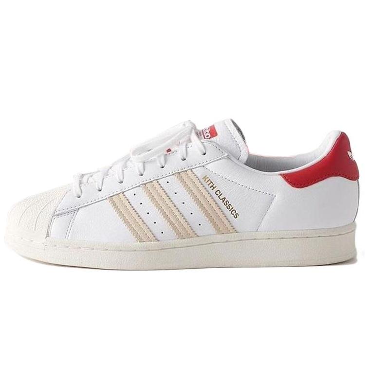 adidas x Kith Superstar  Classics Program - White Red  Men s GY2543 EU 43⅓
