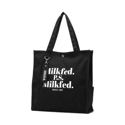 Milkfed DIDONE LOGO GROSSE TOTE 103203053014 Schwarze Tragetasche Damen