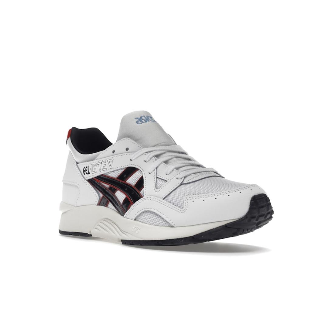 Asics Gel-Lyte V Weiß Schwarz Rot Unisex Sneakers 1191A267-100