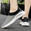 Summer Men's Breathable Mesh Loafers Slip-On Casual Shoes Lightweight Comfortable Flats Walking Shoes for Men Sneakers