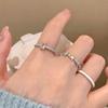 Star-shaped Ring for Women, A Niche Design, Open Style, Index Finger Ring, Light Luxury, High-end Feeling, Finger Ring