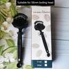 51/58mm Coffee Grinder Brush Professional Coffee Machine Washing Brush Removable Comfortable Grip Double-end for Coffee Shop Bar