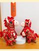 Zodiac Year of the Horse Koi Floral Plush Doll Ornament - New Year Gift