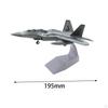 1/100 Scale F22 Fighter Aircraft Model with Display Stand for Home And Office