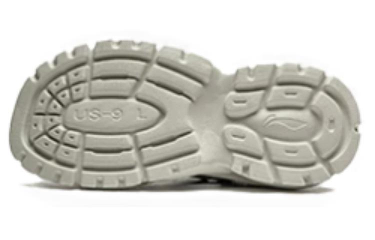 Li Ning SOFT COCA Beach Sandals Men's Gray AGUU001-3