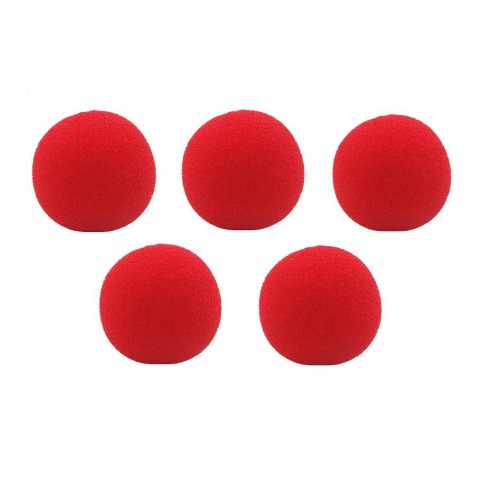 Appearing/Vanishing Sponge Magic Tricks Gimmick Red Sponge Ball  Magician Illusion