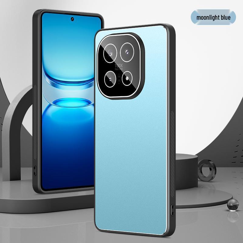 Applicable IQOO15 Aluminum Alloy Frosted Lens Case: Full-Coverage, Anti-Fall Protective for Men