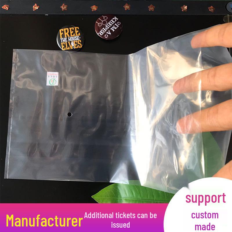 Transparent Self-Adhesive PE Bags for Clothing, Food, and Nuts Packaging