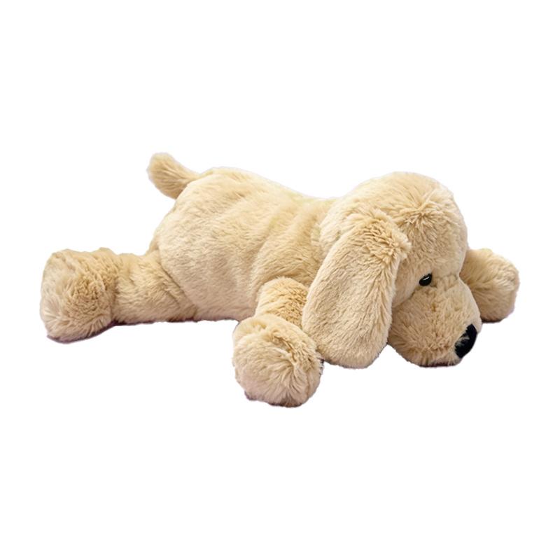 Neues 35/75cm Simulations-Labrador-Hunde-Stofftier Kreative Realistische Tier-Welpen-Puppen Gefüllte Weiche Spielzeuge Für Kinder Geburtstagsgeschenk 30cm beige