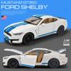 1/32 Hochsimulations-Supersportwagen Ford Mustang Shelby GT350 Automodell Legierung Rückzug Kid Spielzeugauto 4 offene Türen Kindergeschenke GT500