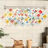 Cleaning Cloth Reusable Kitchen Dish Towels Eco-friendly Microfiber Marple Leaves Plaid Print Dishcloths Lint Free Washable Duster Rags Tea Towels