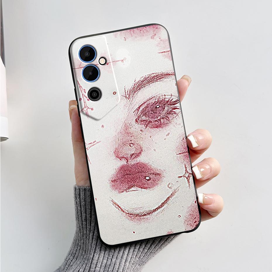 For Tecno Pova Neo 2 Case Pova Neo2 LG6n Cover Black TPU Soft Silicone Phone Case For Tecno Pova Neo 2 Coque Protective Fundas