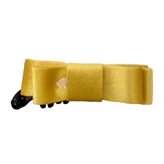 

Шпилька Подвійний Шар Оксамитова Тканина Бант Декор Затискач для Волосся Інструмент для Укладання Волосся Щоденний Вечірка Збори Прогулянка Аксесуари для Волосся жовтий