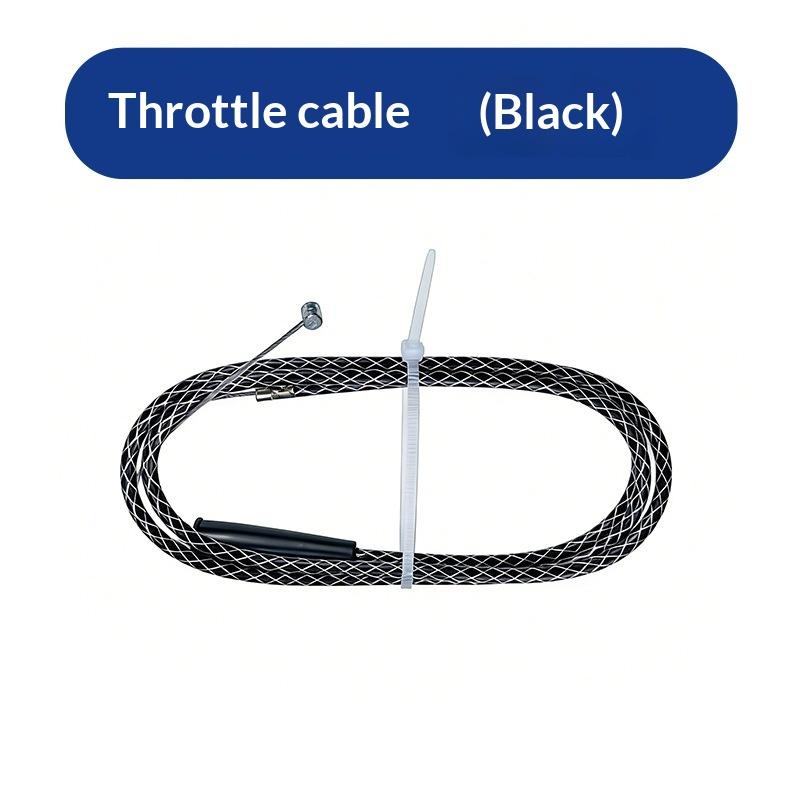 1Pcs Universal Motorcycle Accelerator Straight Connection Throttle Cable 1200Mm For Motorcycle Atv Cqr Crf