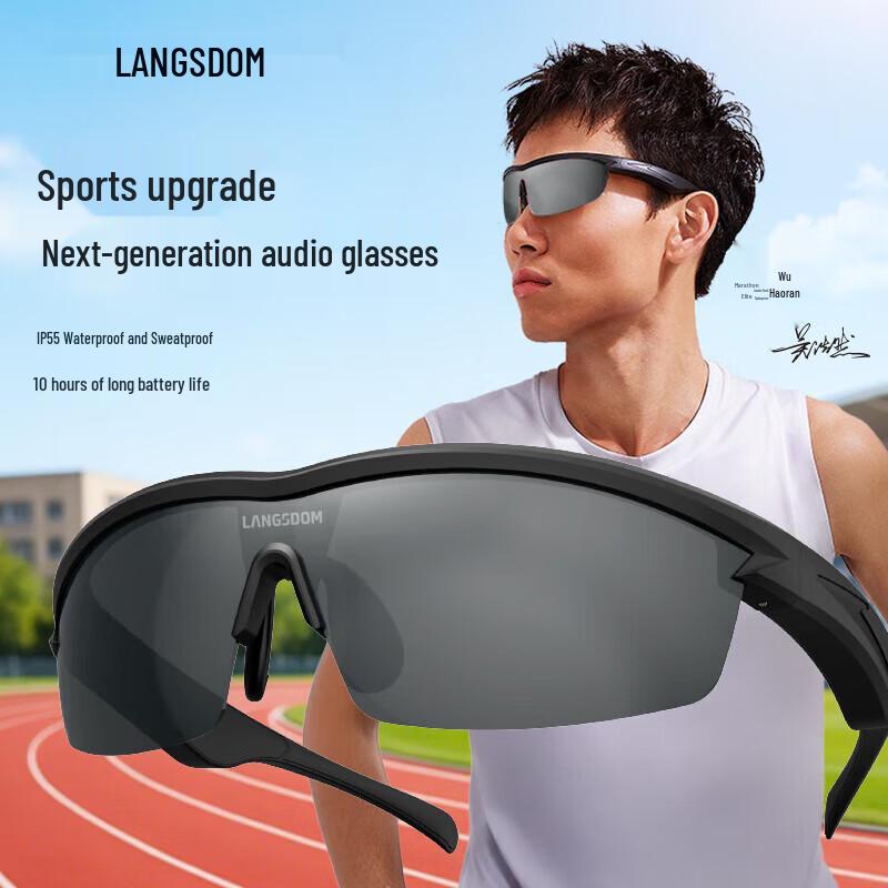 LANSENDA AirNova Bluetooth Sports Glasses Headphones