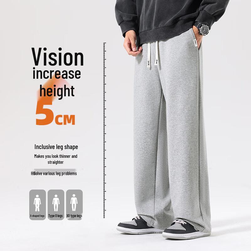 Mark Fairwhale Men's Straight-Leg Loose Casual Pants