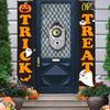 Halloweenská dekorace Jednooký zvonek Hrůzostrašné rekvizity Den duchů Svítící závěsný na domov Elektrický svítící zvonící oční bulba zvonek