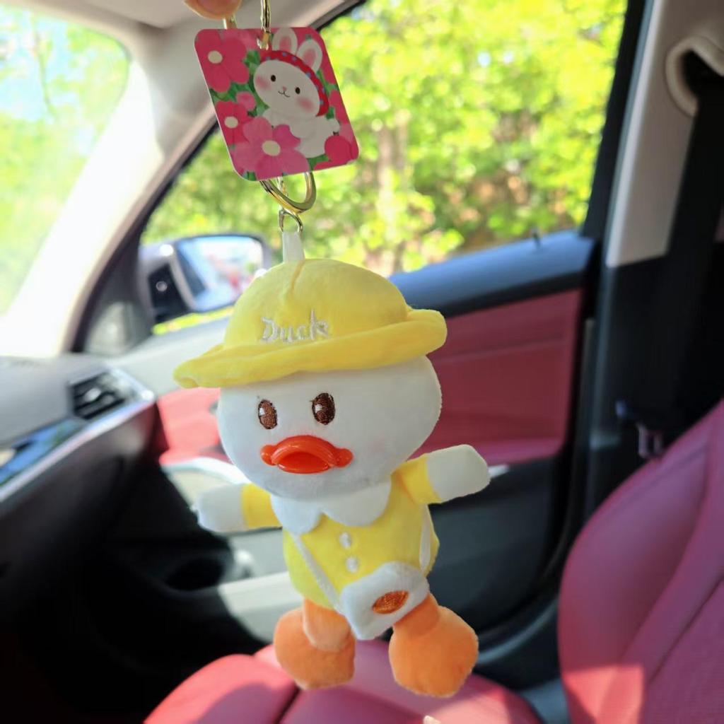 Viral Go-Go Duck Plush Toy: Cute Backpack Pendant & Internet-Famous Ornament
