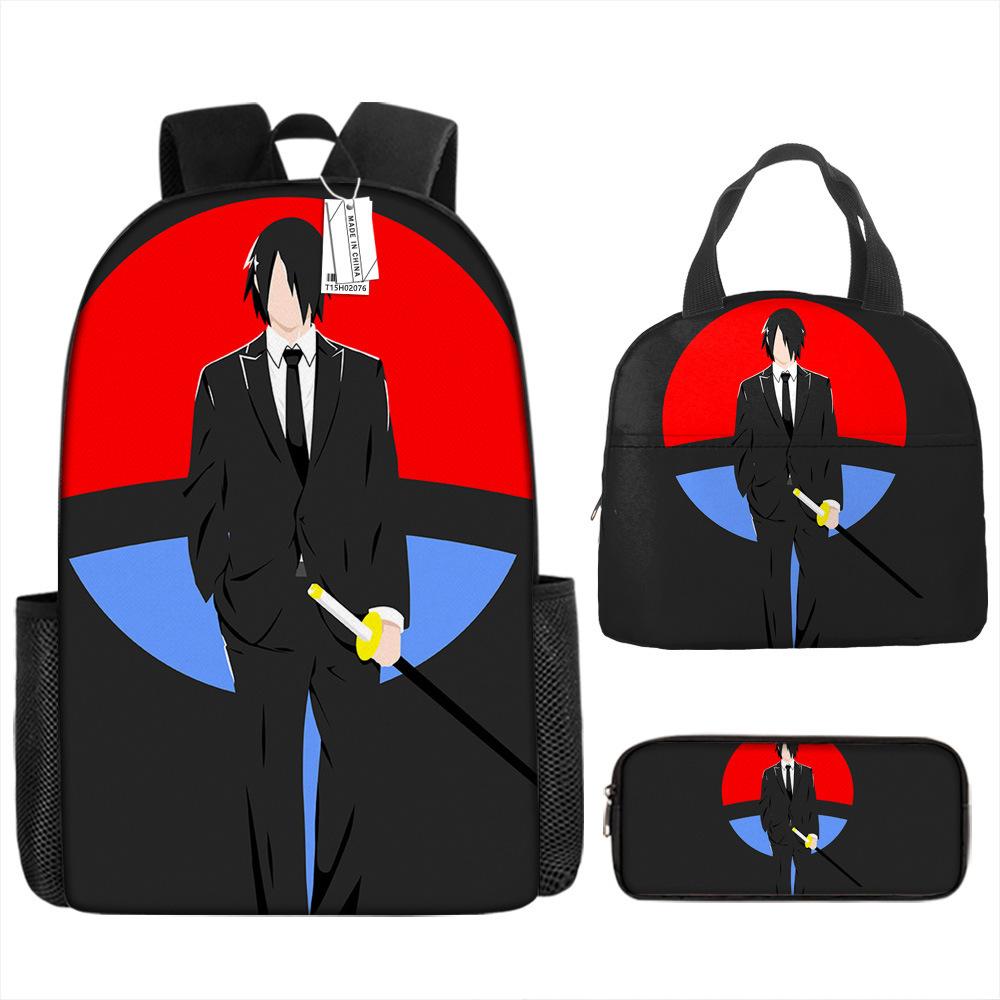 Elementary school students Naruto backpack 34th 5th 6th grade children's large-capacity backpack anti-splashing water