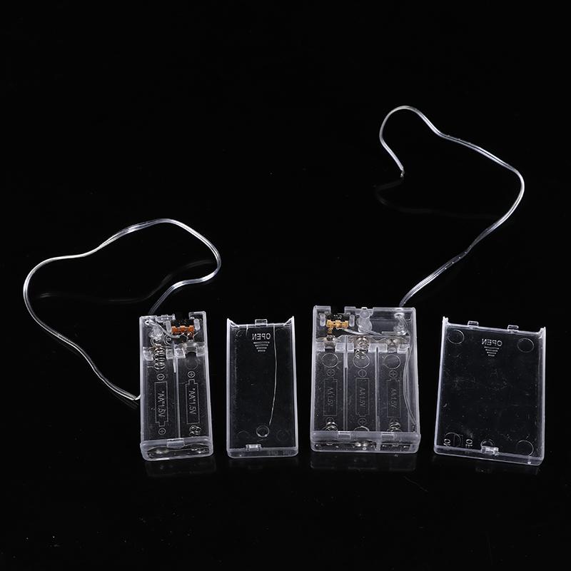 3 Custodie Per Batterie AG13/LR44 Con Interruttore, Metallo E Plastica, Facili Da Sostituire