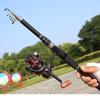 Oeny Portable Telescopic Lure Rod & Spinning Reel Combo