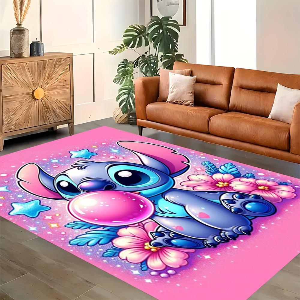 Stitch Angelic Fantasy for Living Room rug, Bedroom, Study Room, Hallway Decoration, Perfect for Home Decoration or Holiday Gifts