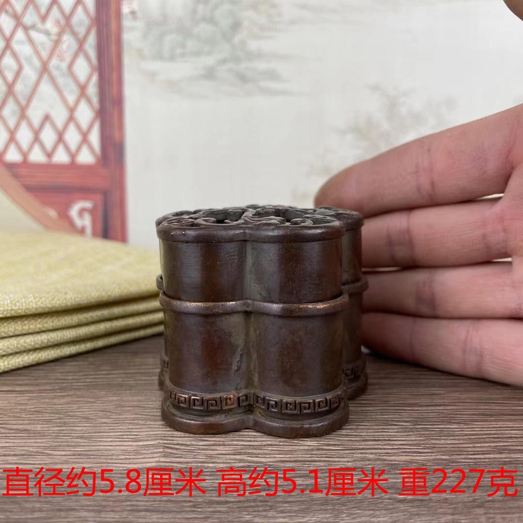 Copper Burner for Home Use Zen Aromatherapy Buddha Incense Holder Cultural Creative Ornament Tea Ceremony