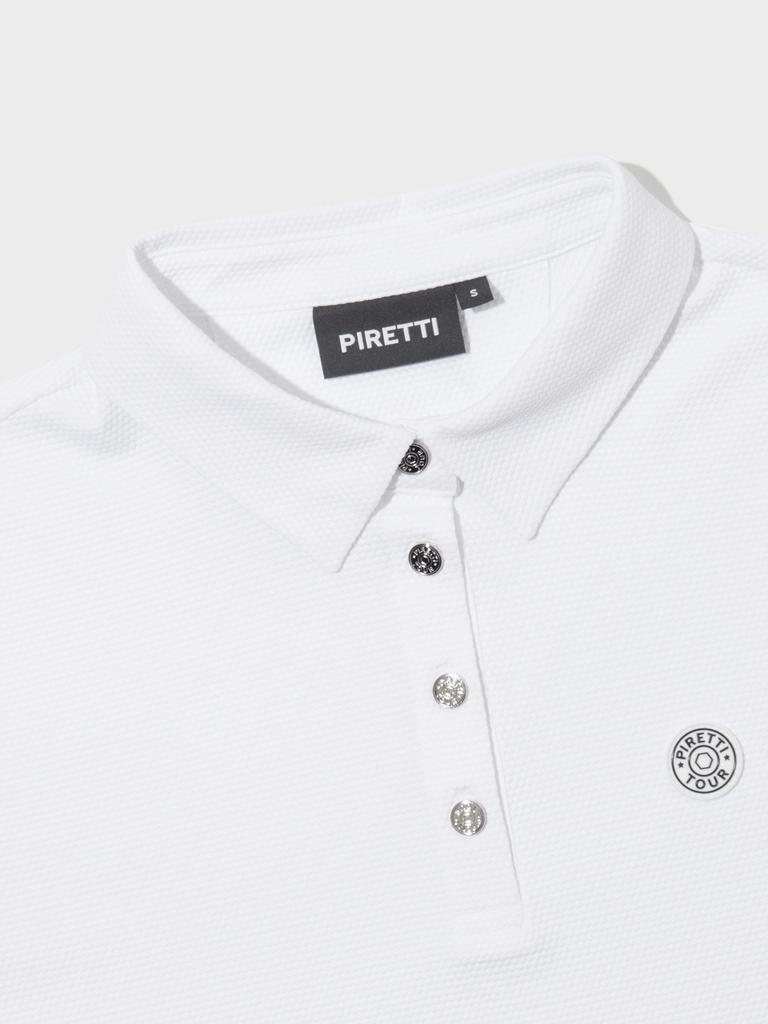 PIRETTI Savona Essential Polo Shirt W_White