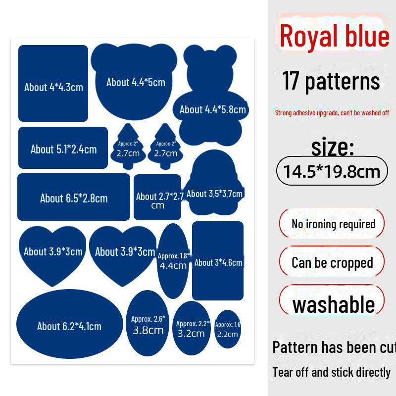 High-End Washable Self-Adhesive Down Jacket Repair Patch