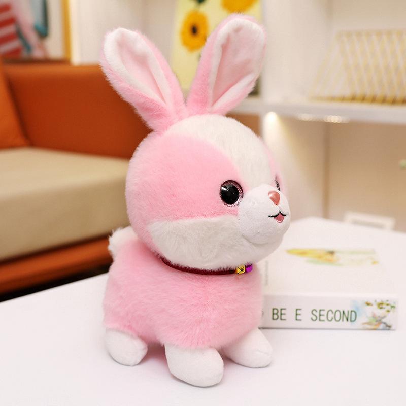 Cute Dog Plush Toy Standing Panda Puppy Bunny Kitten Doll Wedding Sprinkler Scratcher Doll