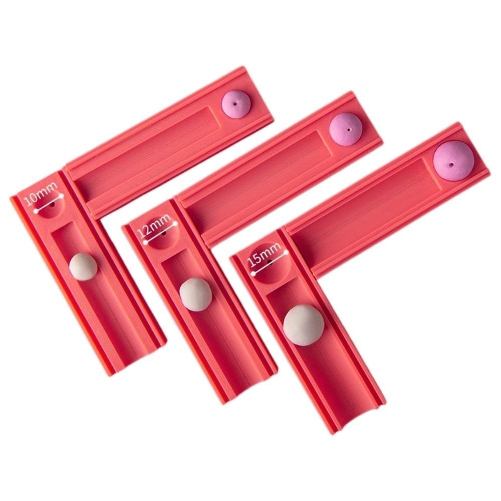 1 Pair / 3 Pairs with Hole Punch Round Ball Shaping Mold DIY Jewelry Earrings Necklaces